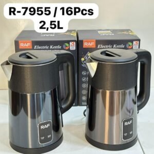 Bouilloire Électrique RAF Noire Mat (2.5L)