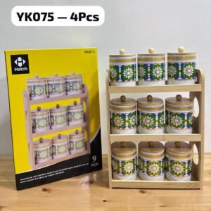 Présentoir à Épices Mosaïque Marrakech (9 Pots)