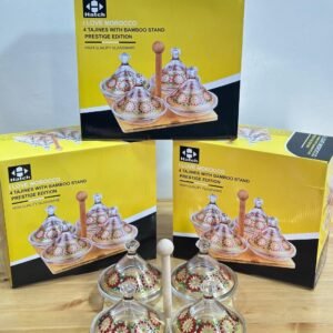 Set Apéritif 4 Mini-Tajines Édition Prestige